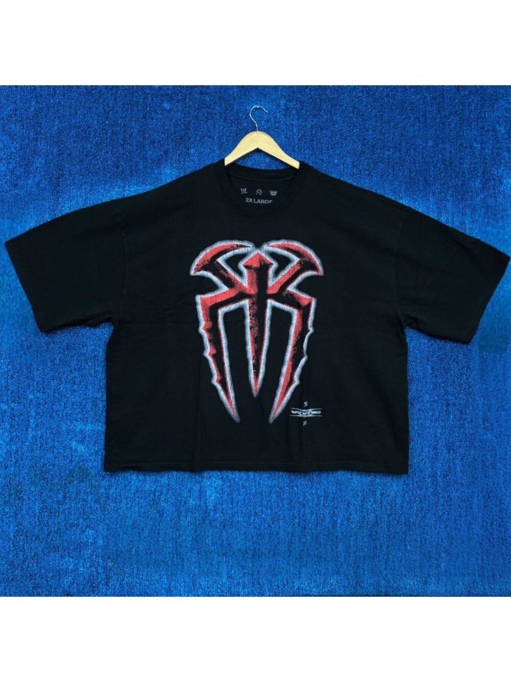 WWE x XO The Weeknd Roman Reigns OTC Bloodline Baggy Tee 2XL